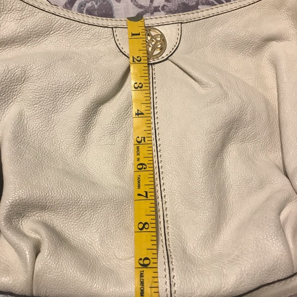 Vintage Antonio Melani White Leather Bag - Picture 8 of 8